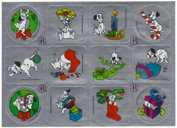 Disney 101 Dalmatians Sticker Premium Baskin Robbins