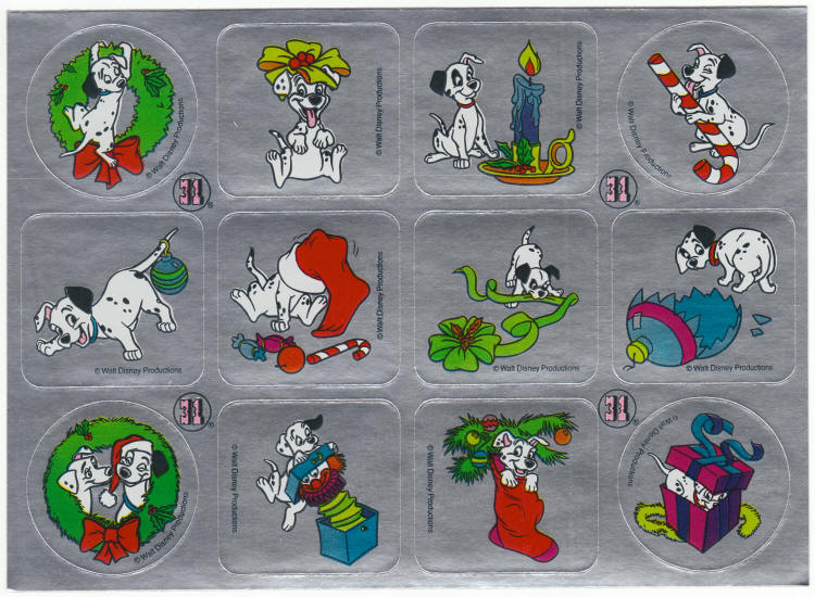 Disney 101 Dalmatians Sticker Premium Baskin Robbins