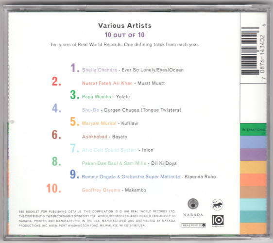 10 Out Of 10 Real World CD