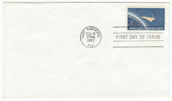 Scott #1193 Project Mercury First Day Cover