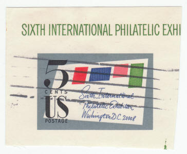 Scott #1311 SIPEX Souvenir Sheet Cancelled Stamp