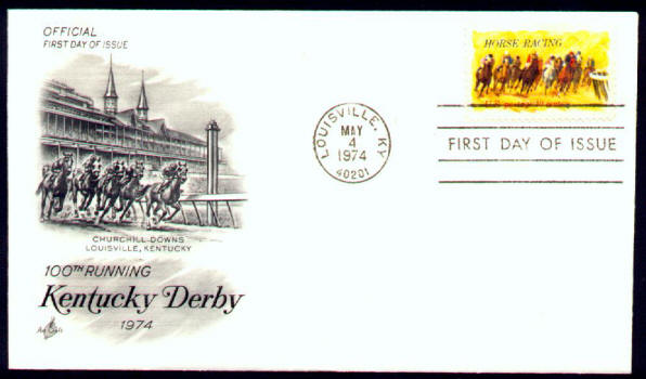100th Running of the Kentucky Derby First Day Cover
