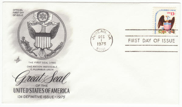 Scott #1596 Great Seal Of The United States Of America First Day Cover