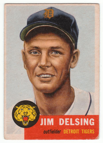 1953 Topps Jim Delsing #239