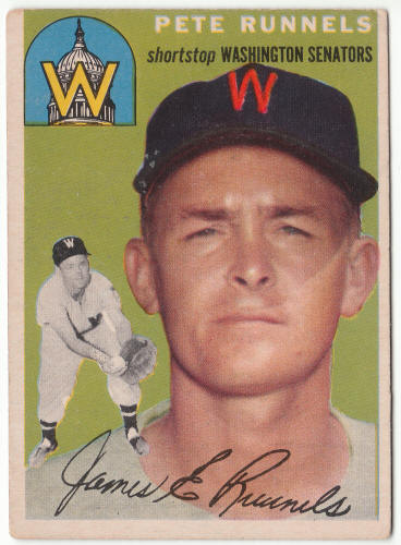 1954 Topps #6 Pete Runnels front