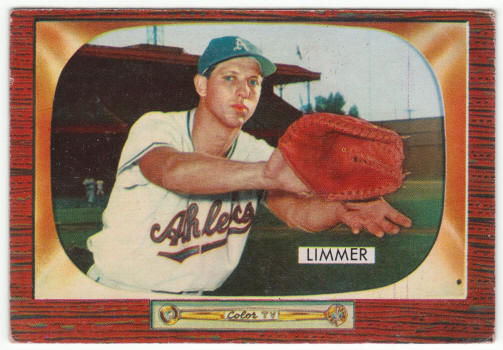 1955 Bowman #80 Lou Limmer front