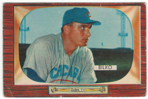 1955 Bowman Baseball #88 Steve Bilko