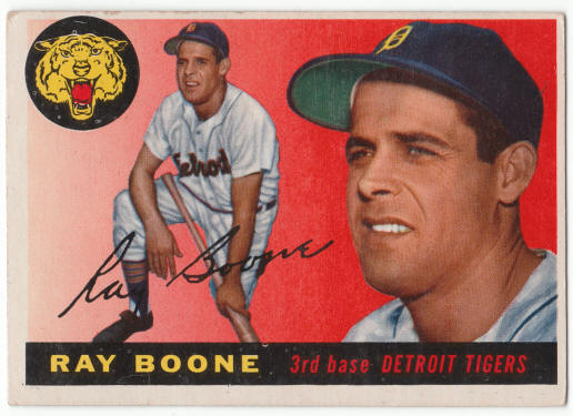 1955 Topps #65 Ray Boone front