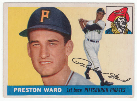 1955 Topps Preston Ward #95 front