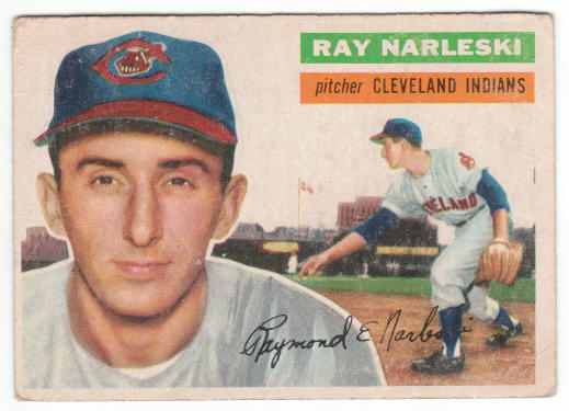 1956 Topps Baseball #133 Ray Narleski