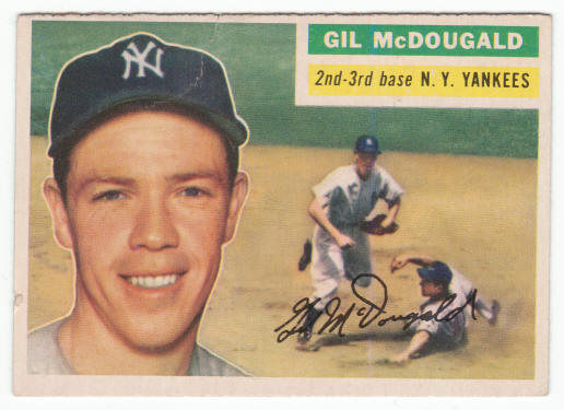 1956 Topps Gil McDougald #225