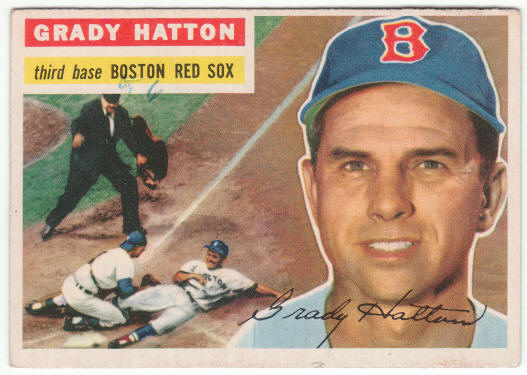 1956 Topps Baseball #26 Grady Hatton