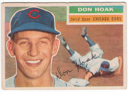 1956 Topps Baseball #335 Don Hoak