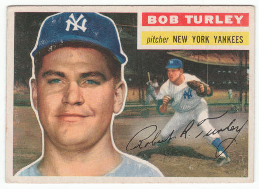 1956 Topps Bob Turley #40