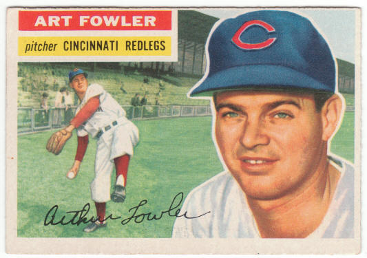 1956 Topps Baseball #47 Art Fowler