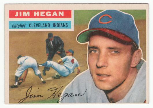 1956 Topps Jim Hegan #48
