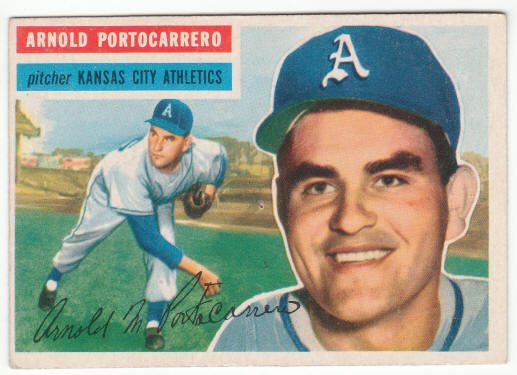 1956 Topps Baseball #53 Arnie Portocarrero