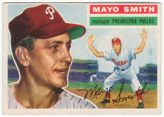 1956 Topps Baseball #60 Mayo Smith