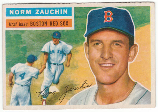 1956 Topps Baseball #89 Norm Zauchin