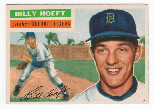 1956 Topps Billy Hoeft #152