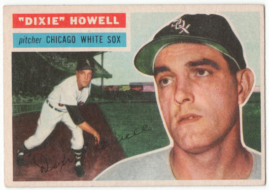 1956 Topps #149 Dixie Howell front