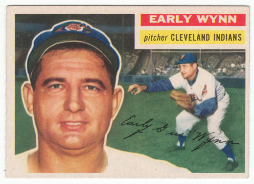 1956 Topps Early Wynn #187