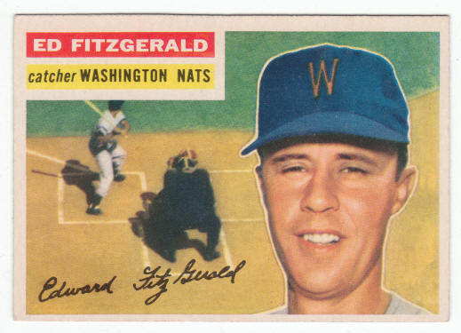 1956 Topps Ed Fitzgerald #198