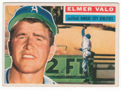 1956 Topps #3 Elmer Valo front
