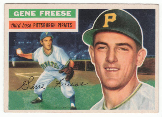 1956 Topps Gene Freese #46 front
