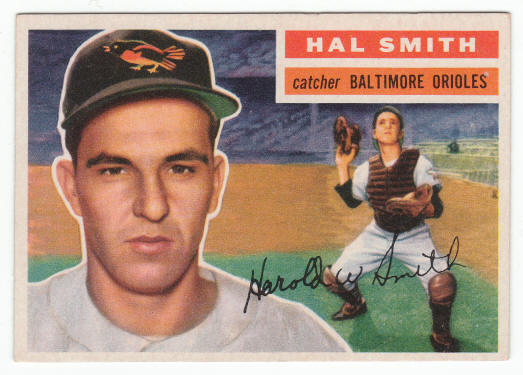 1956 Topps #62 Hal Smith front