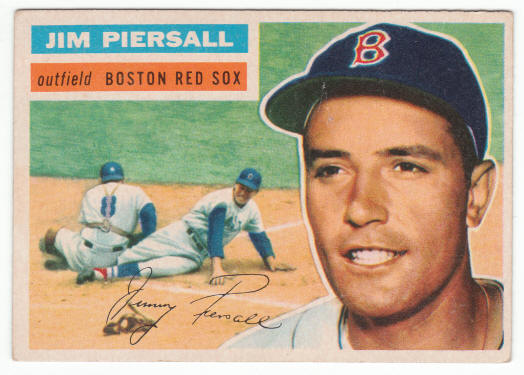 1956 Topps Jim Piersall #143