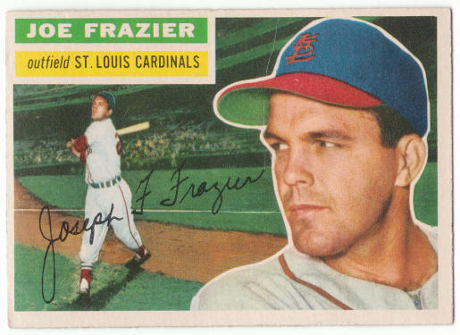 1956 Topps #141 Joe Frazier front
