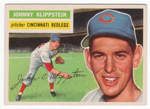 1956 Topps Johnny Klippstein #249