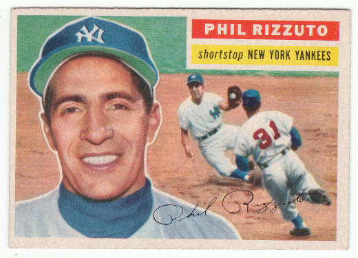 1956 Topps 113 Phil Rizzuto front