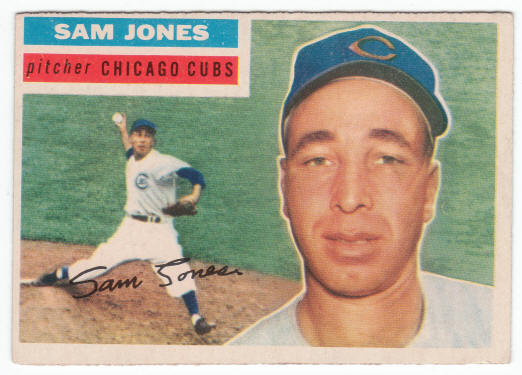 1956 Topps #259 Sam Jones front