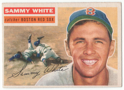 1956 Topps #168 Sammy White front