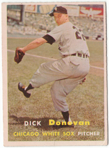 1957 Topps Baseball #181 Dick Donovan