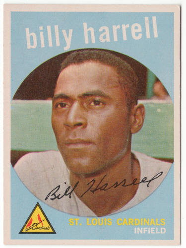 1959 Topps #433 Billy Harrell front