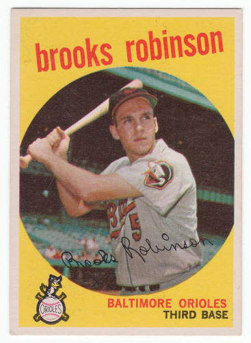 1959 Topps Brooks Robinson #439