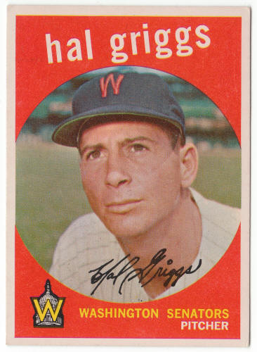 1959 Topps #434 Hal Griggs front
