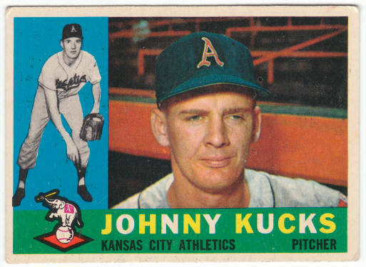 1960 Topps Baseball #177 Johnny Kucks