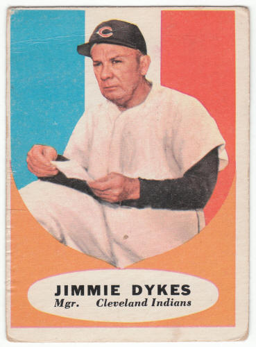 1961 Topps Baseball #222 Jimmy Dykes front