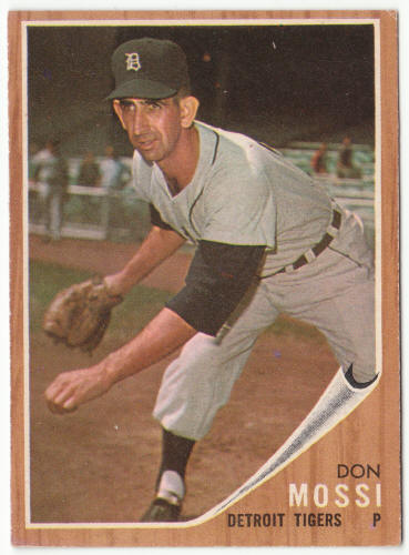 1962 Topps Baseball #105 Don Mossi