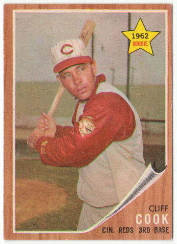 1962 Topps Baseball #41 Cliff Cook