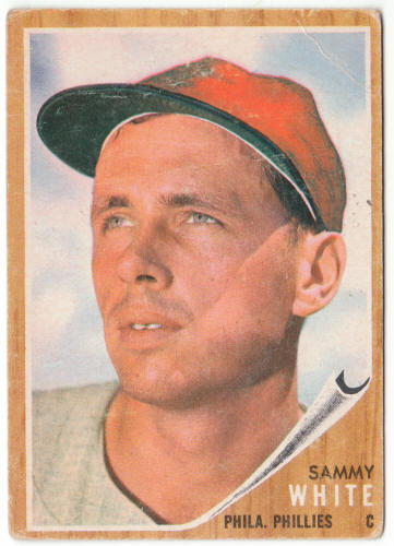 1962 Topps Baseball #494 Sammy White