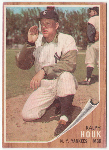 1962 Topps Baseball #88 Ralph Houk