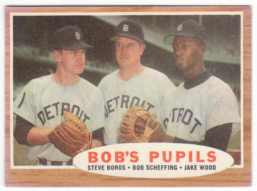 1962 Topps #72 Bobs Pupils front