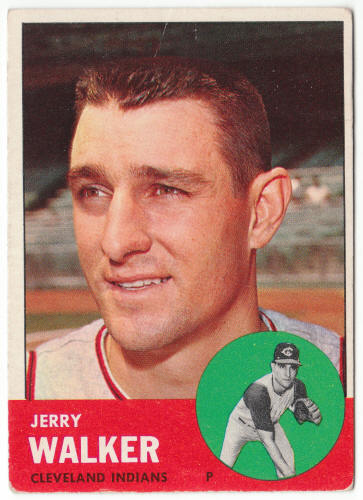 1963 Topps Baseball #413 Jerry Walker