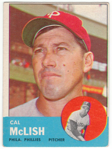 1963 Topps Cal McLish #512