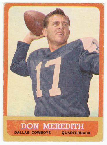 1963 Topps Don Meredith #74
